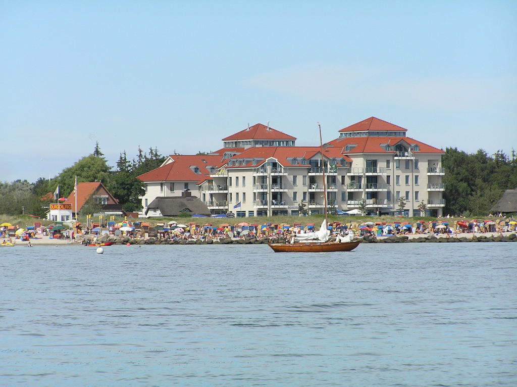 Strandburg Burgtiefe auf Fehmarn Camera foto